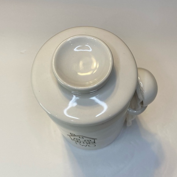 Rae Dunn Home Collection TWO Canister with Spoon NWOT - Picture 5 of 7